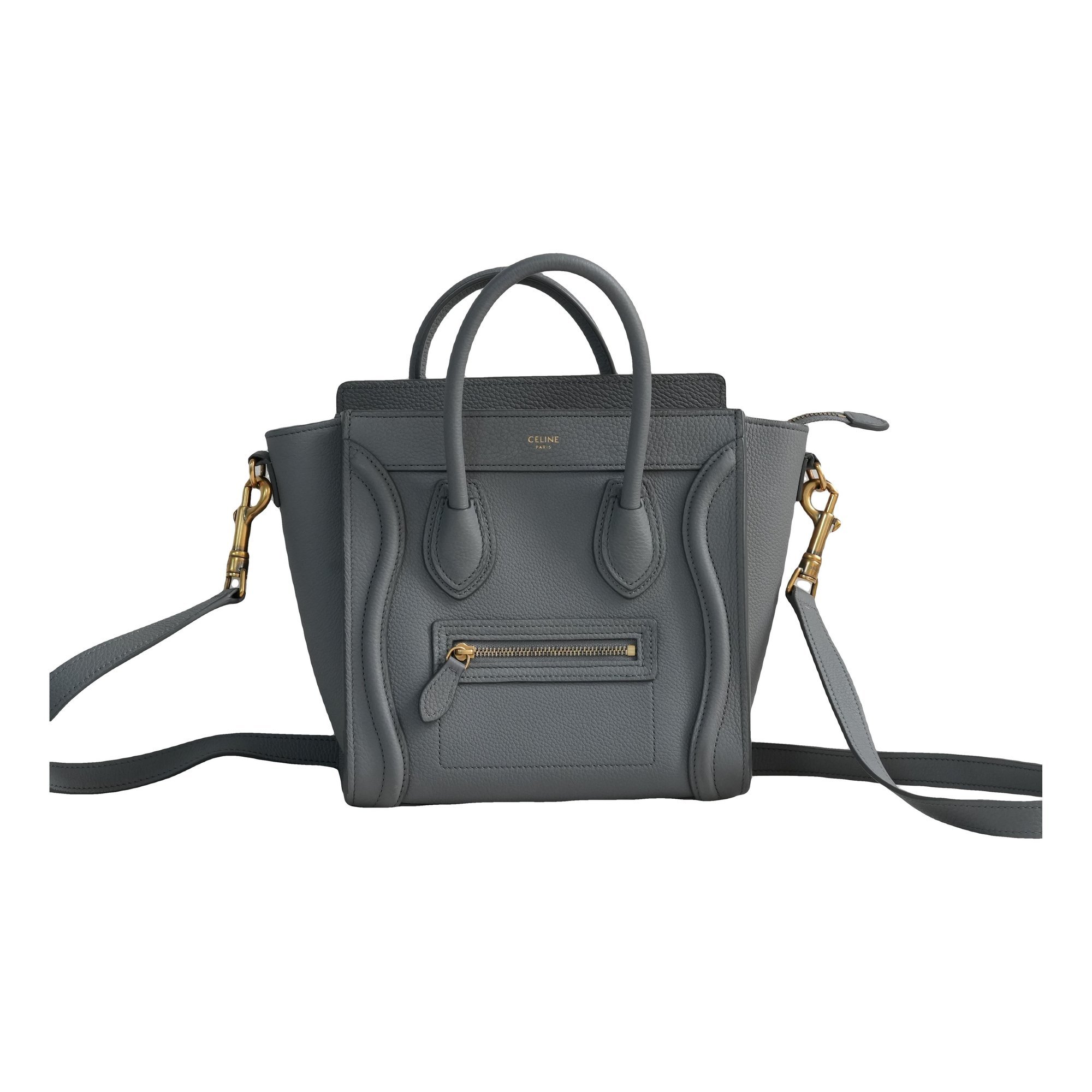 Nano Luggage leather handbag