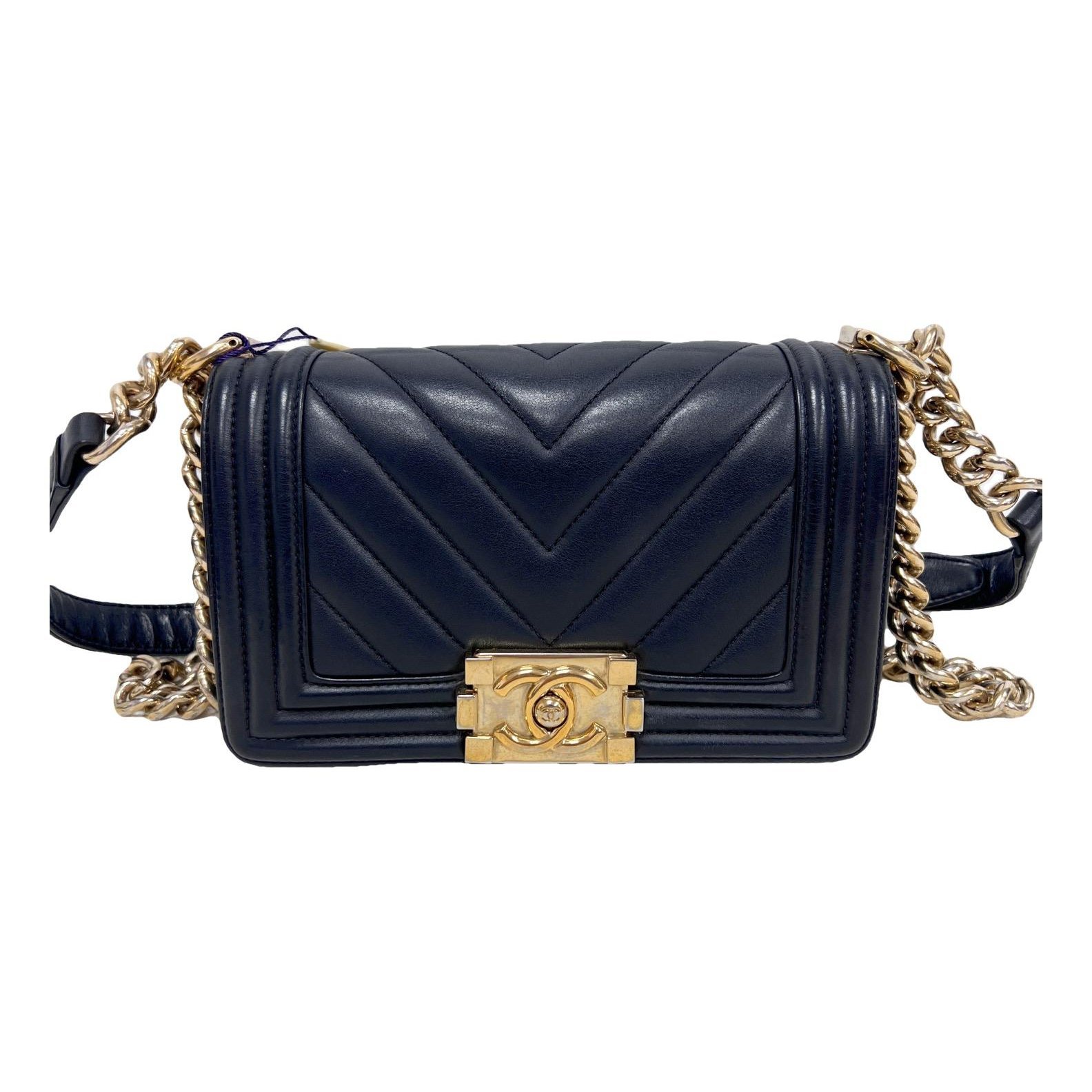 Boy pony-style calfskin handbag