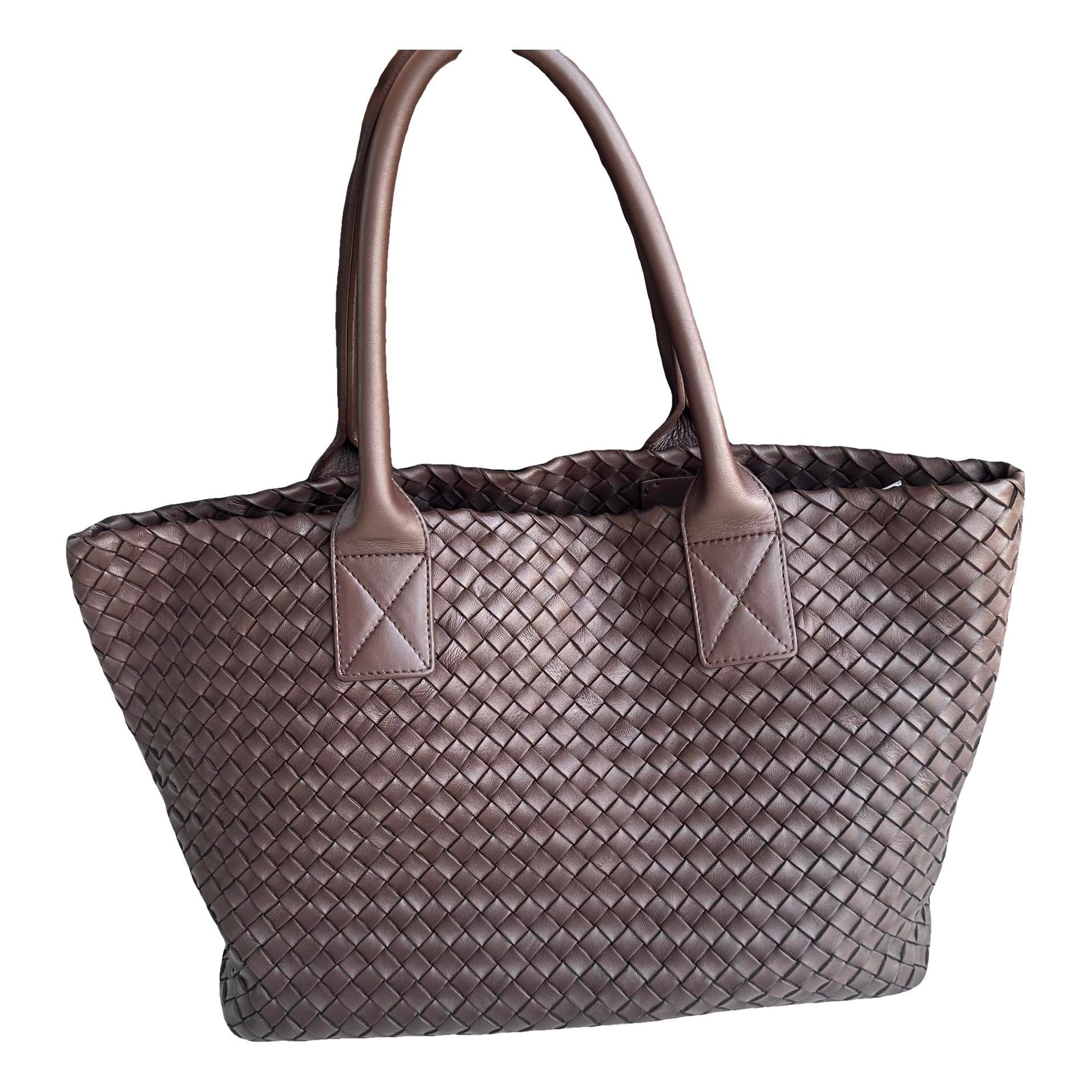 Cabat leather tote