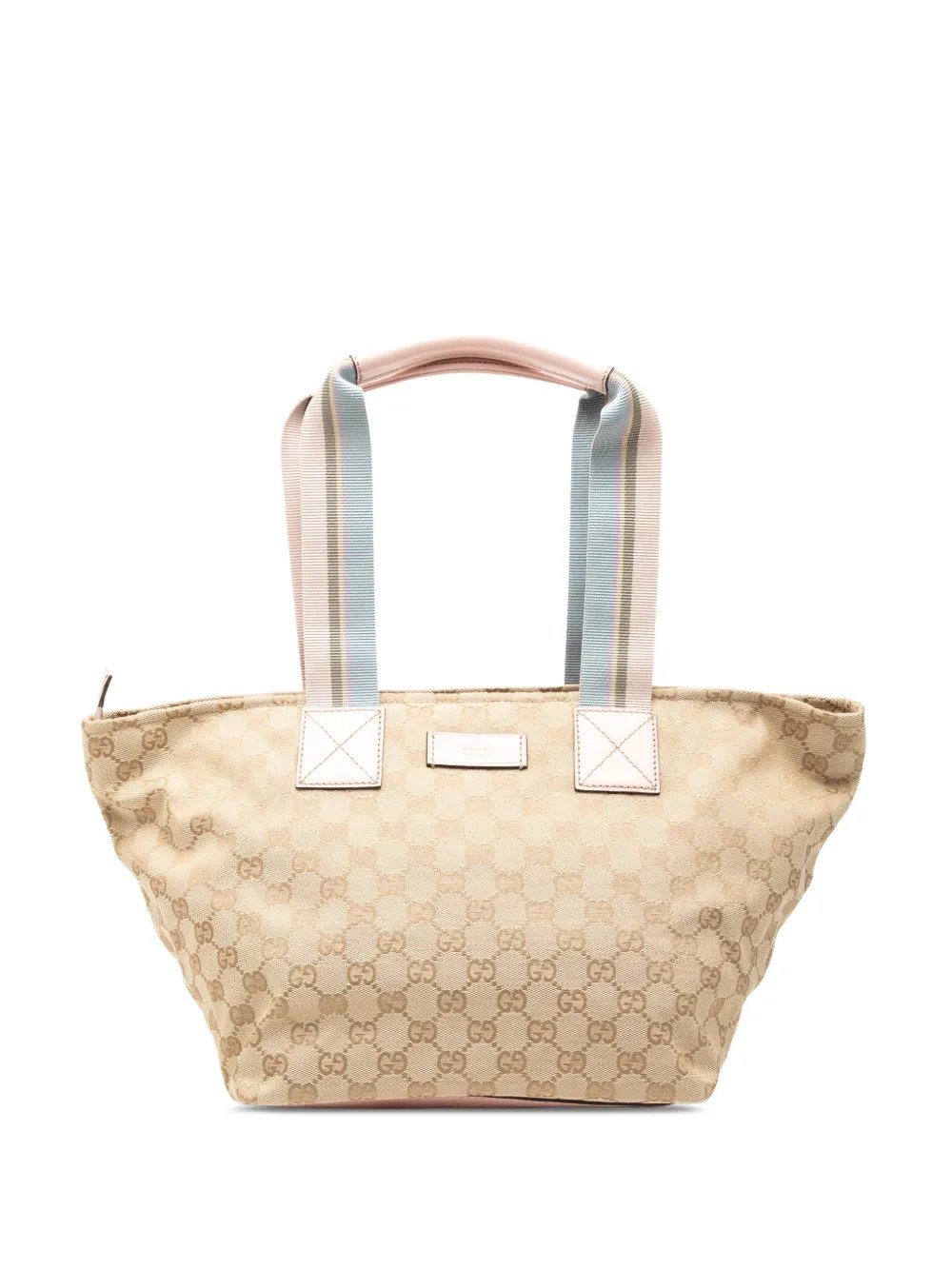 2000-2015 GG Canvas Web tote bag