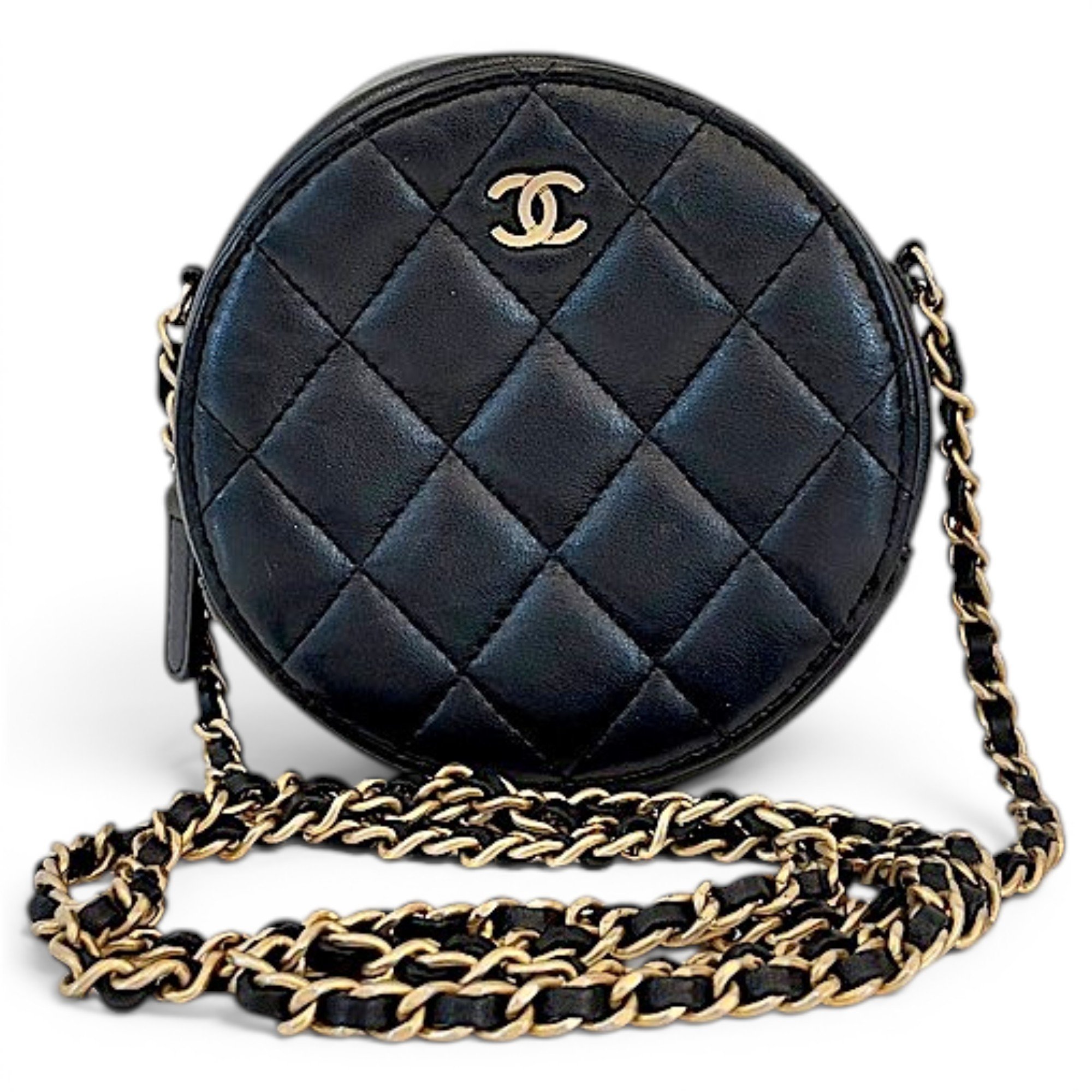 Vanity leather mini bag