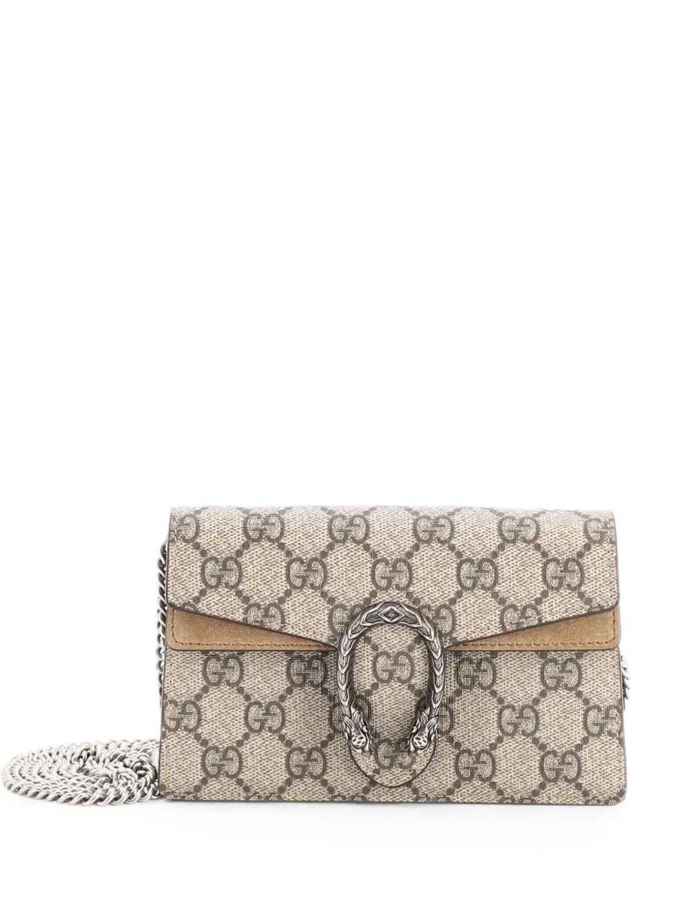 Dionysus Bag GG Coated Canvas Super Mini crossbody bag