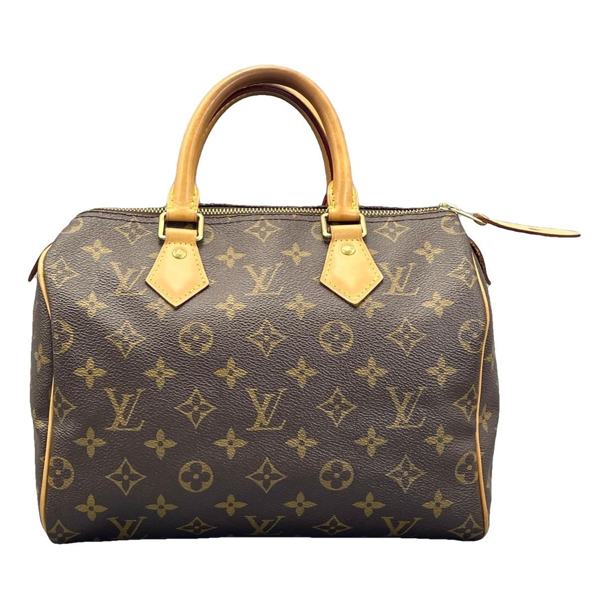Speedy leather handbag