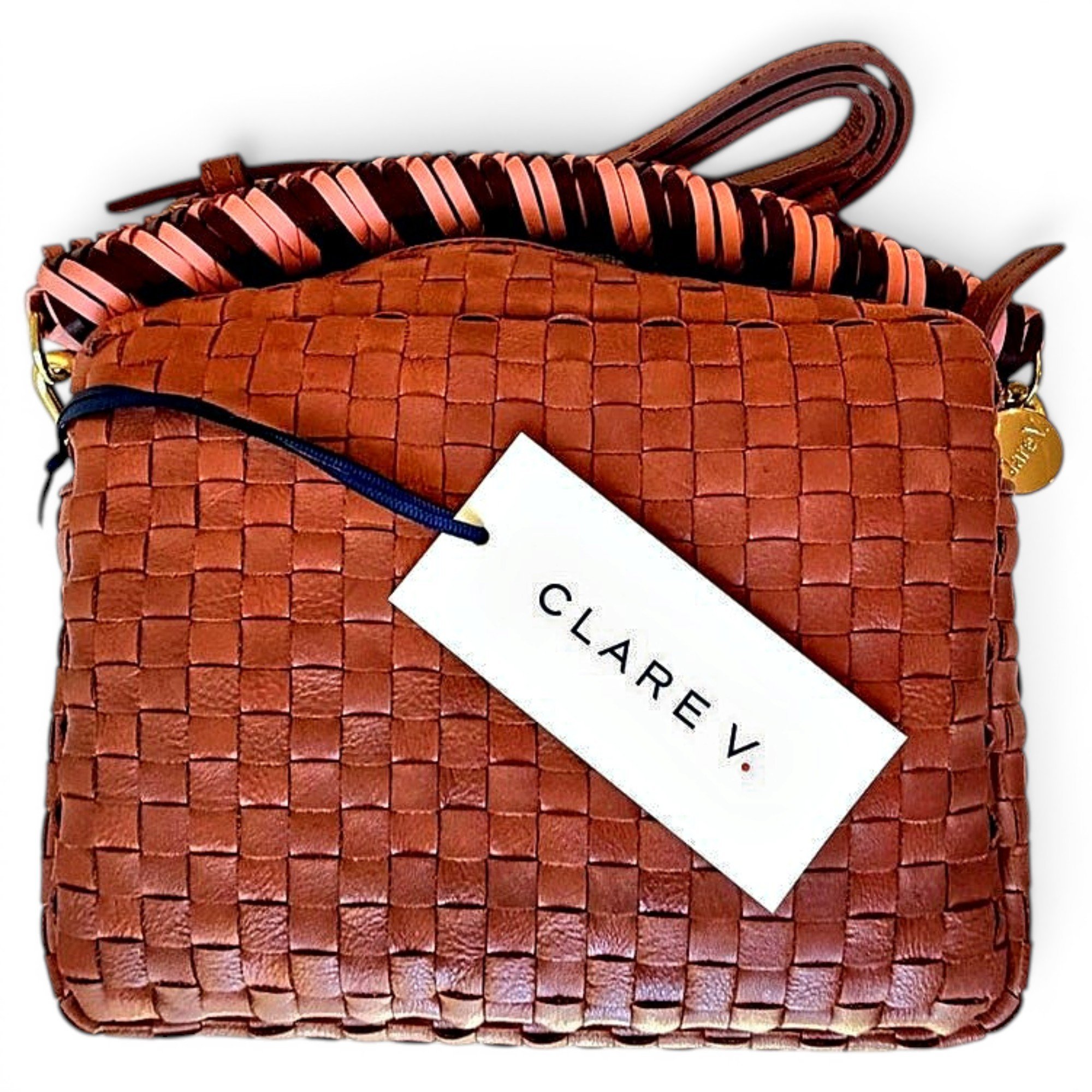 Leather crossbody bag