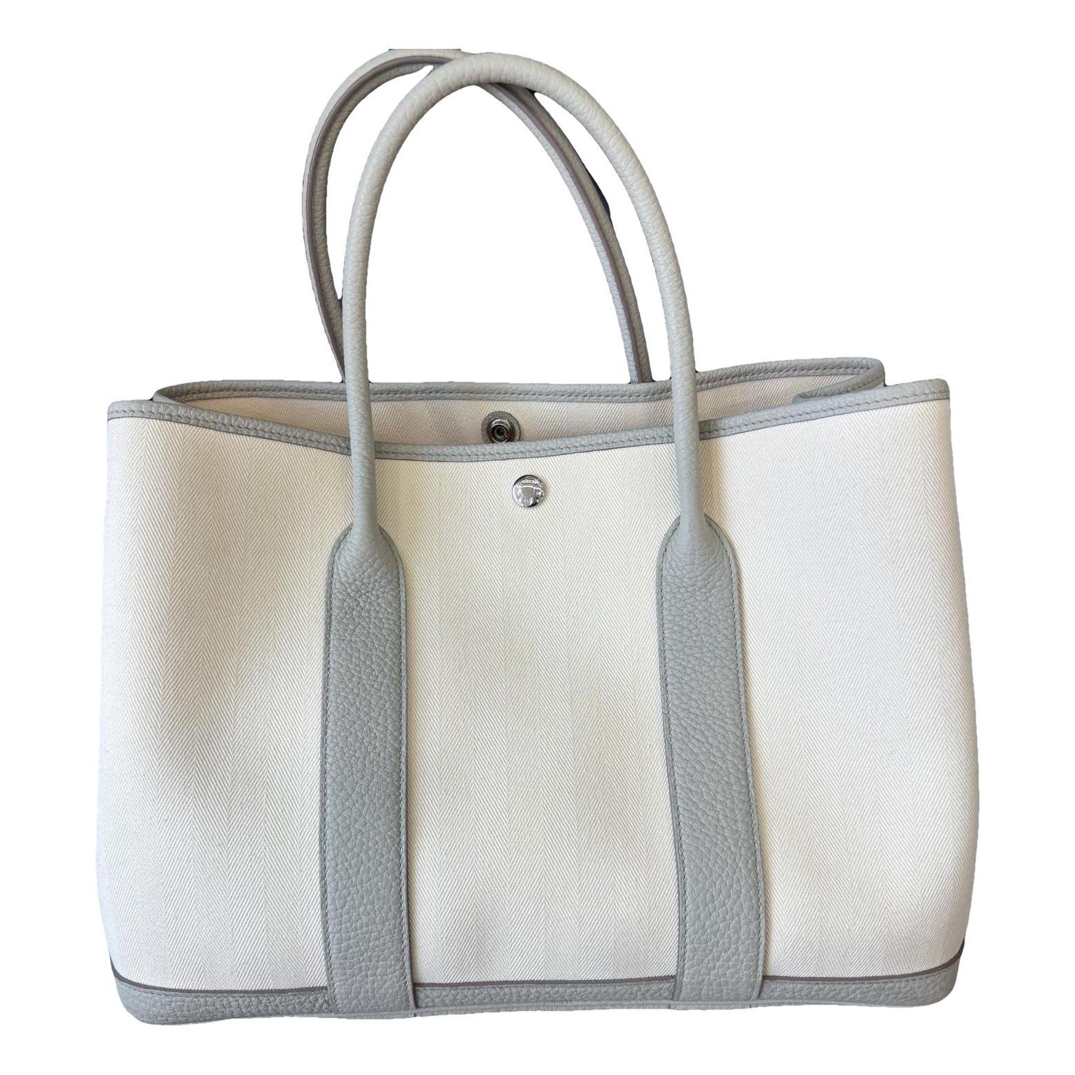 Garden Party leather handbag