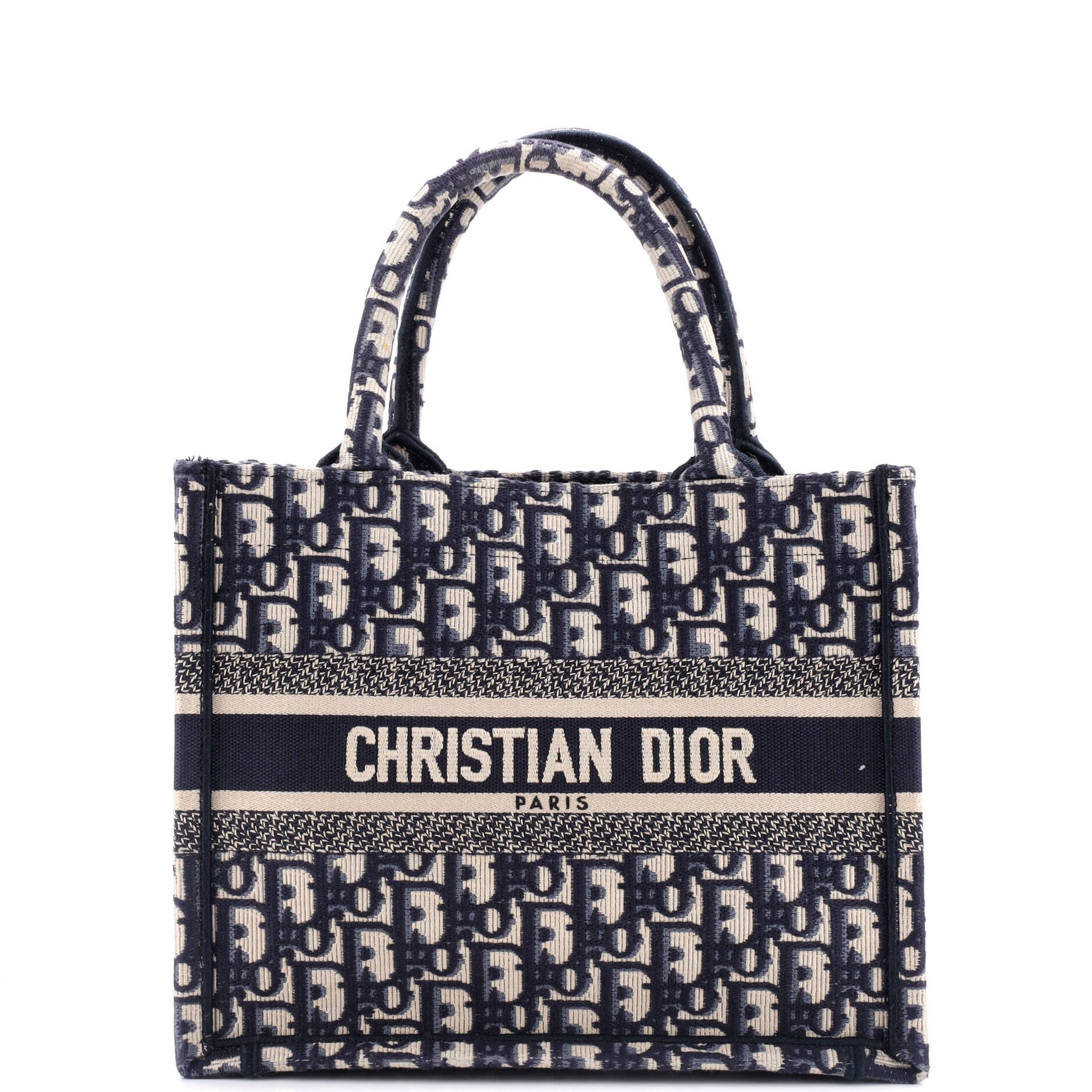 Dior Book Tote Oblique Canvas Small
