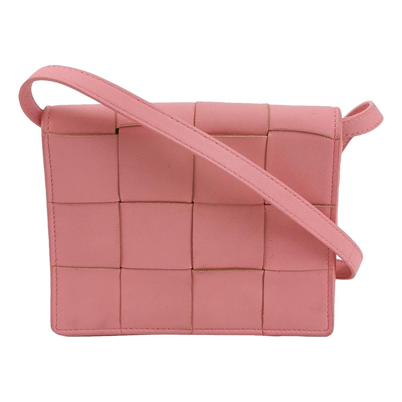 Cassette leather crossbody bag