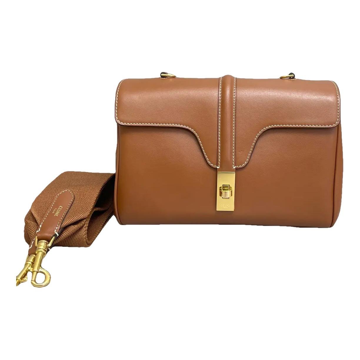 Sac 16 leather handbag