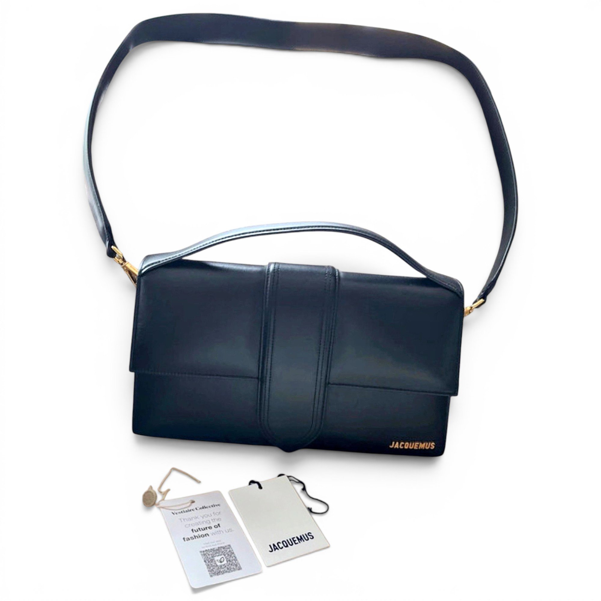 Jacquemus Le Grand Bambino leather handbag