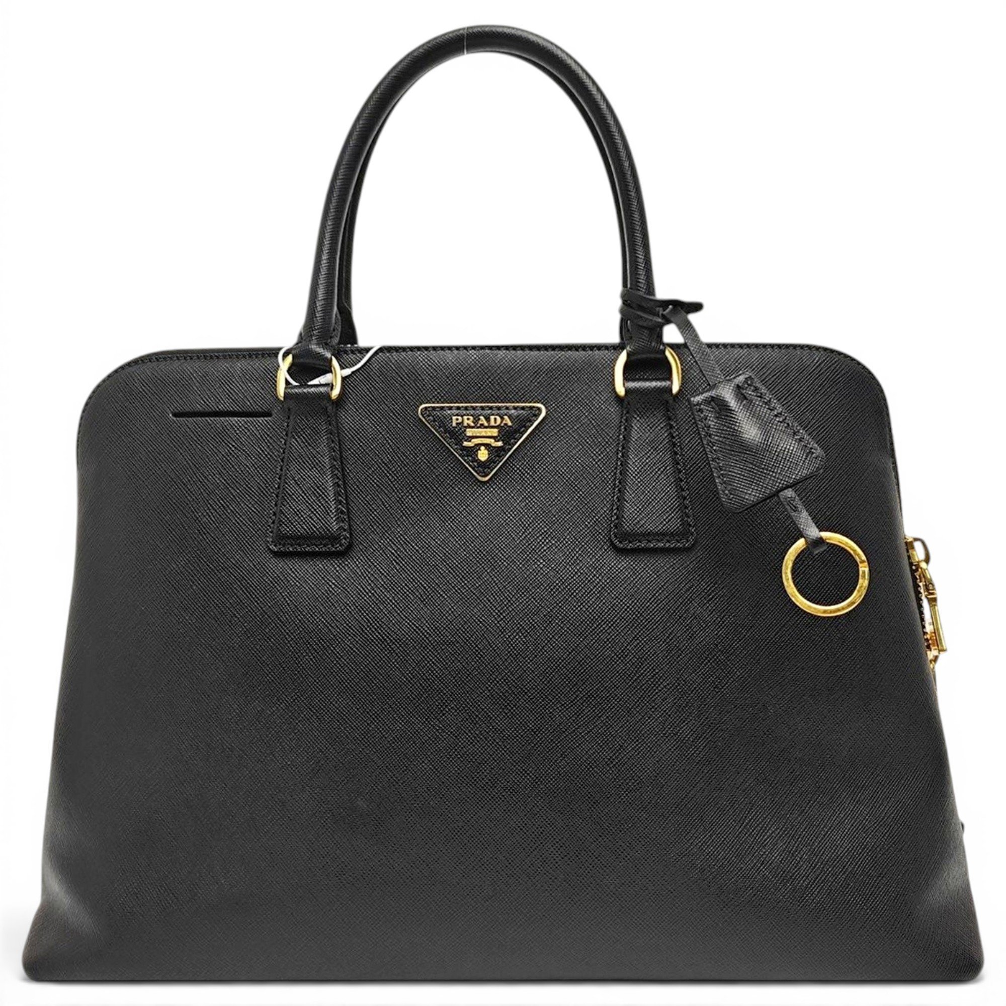 Promenade leather handbag