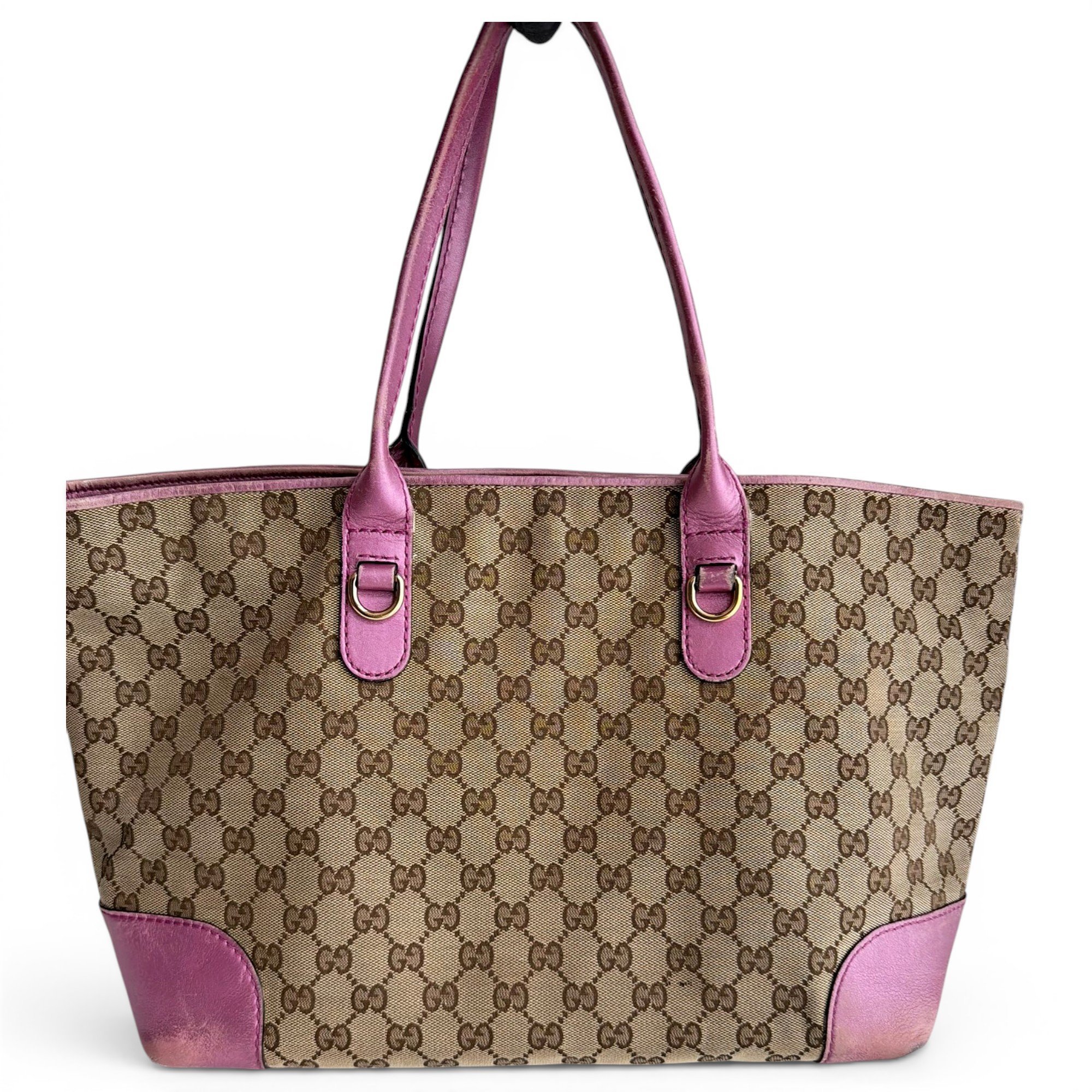 Leather tote
