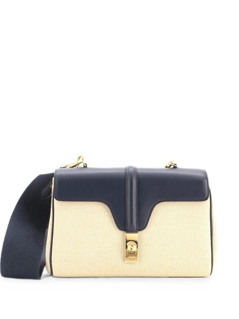 Soft 16 Bag Canvas and Leather Teen shoulder bag