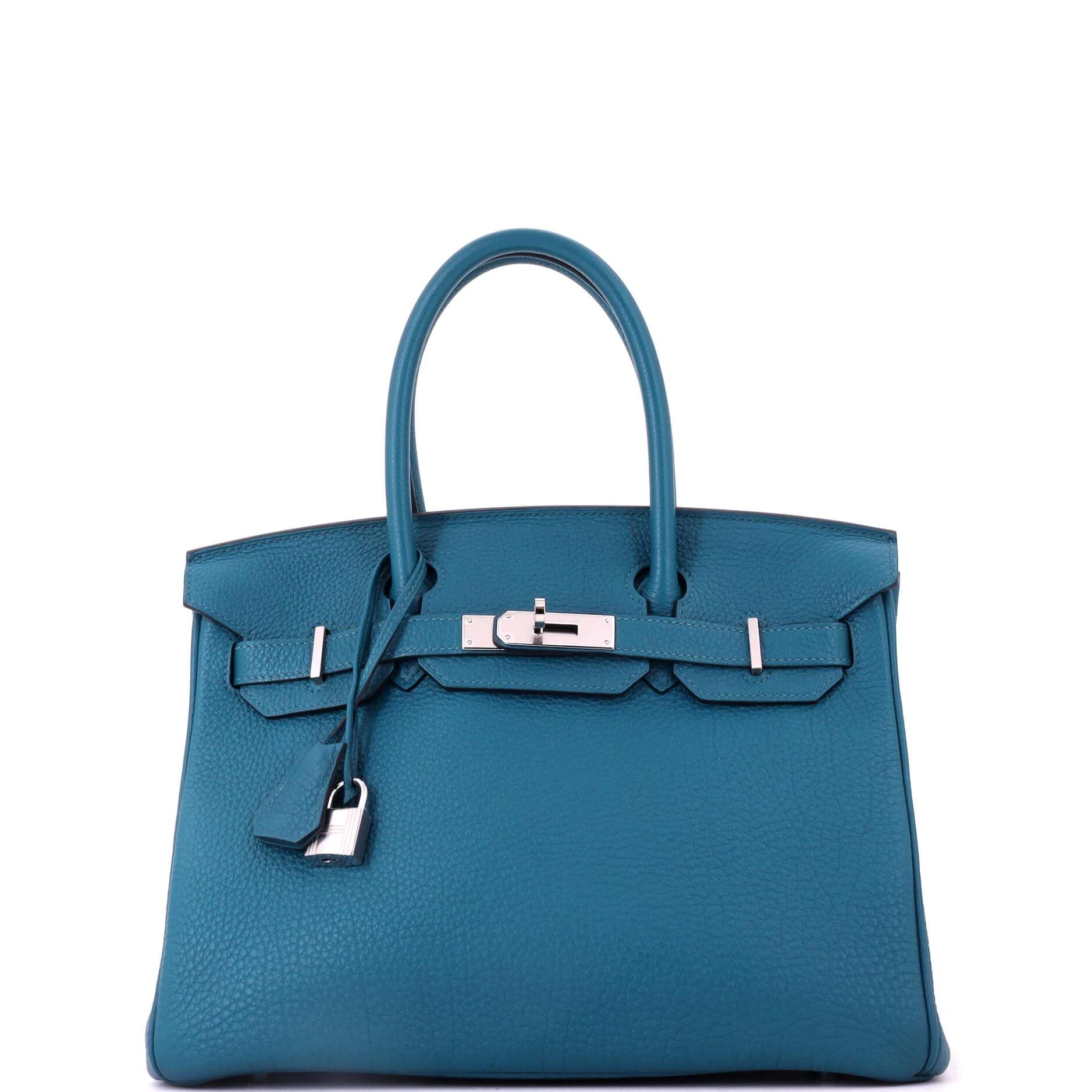 Birkin 30 leather tote