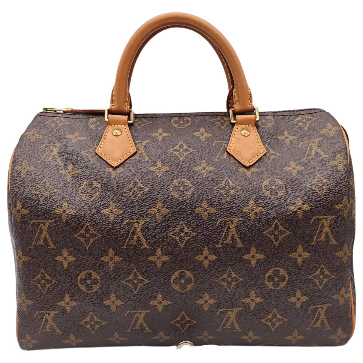 Speedy leather handbag
