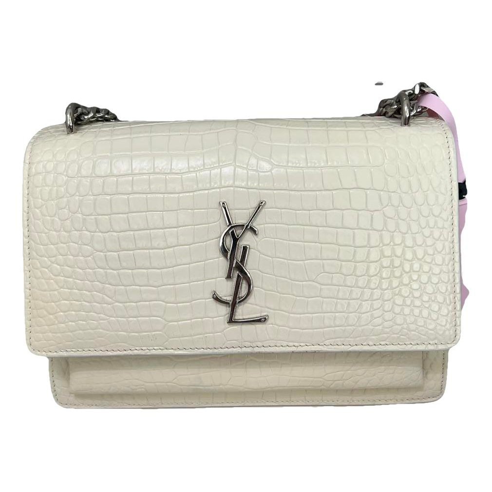Sunset leather crossbody bag