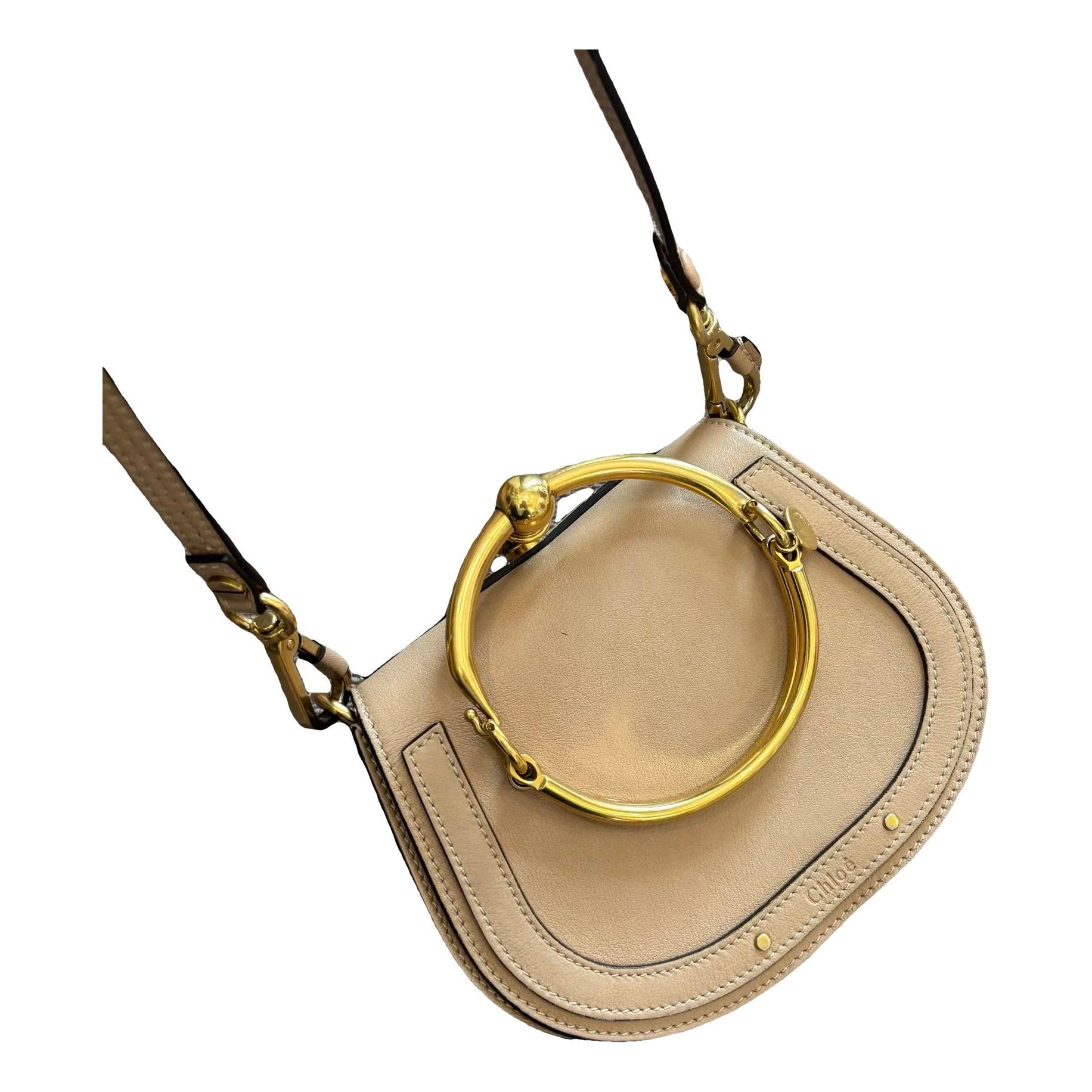 Bracelet Nile leather crossbody bag