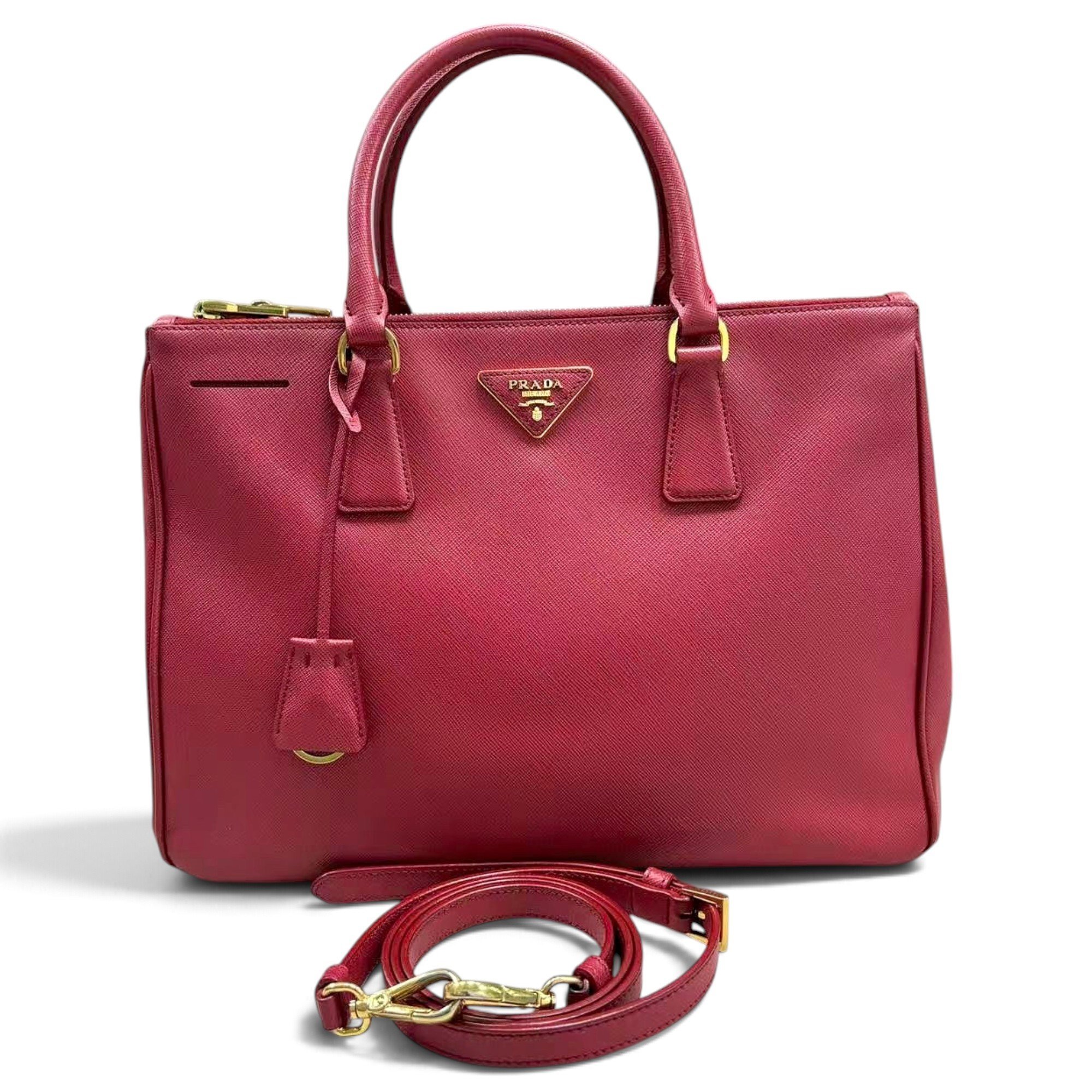 Galleria leather handbag