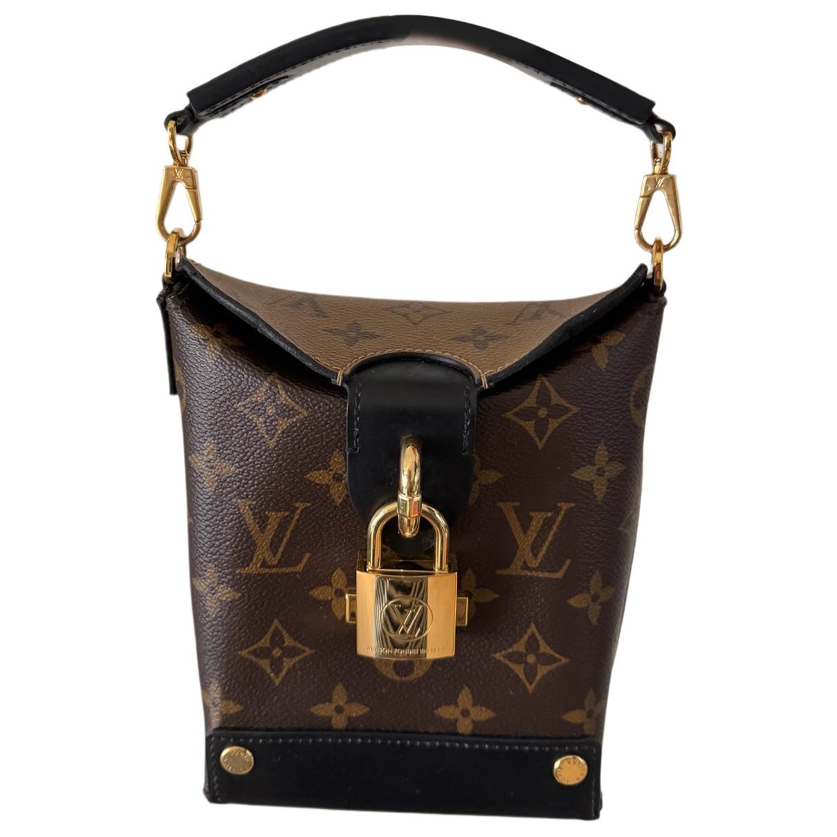 Lockme leather crossbody bag