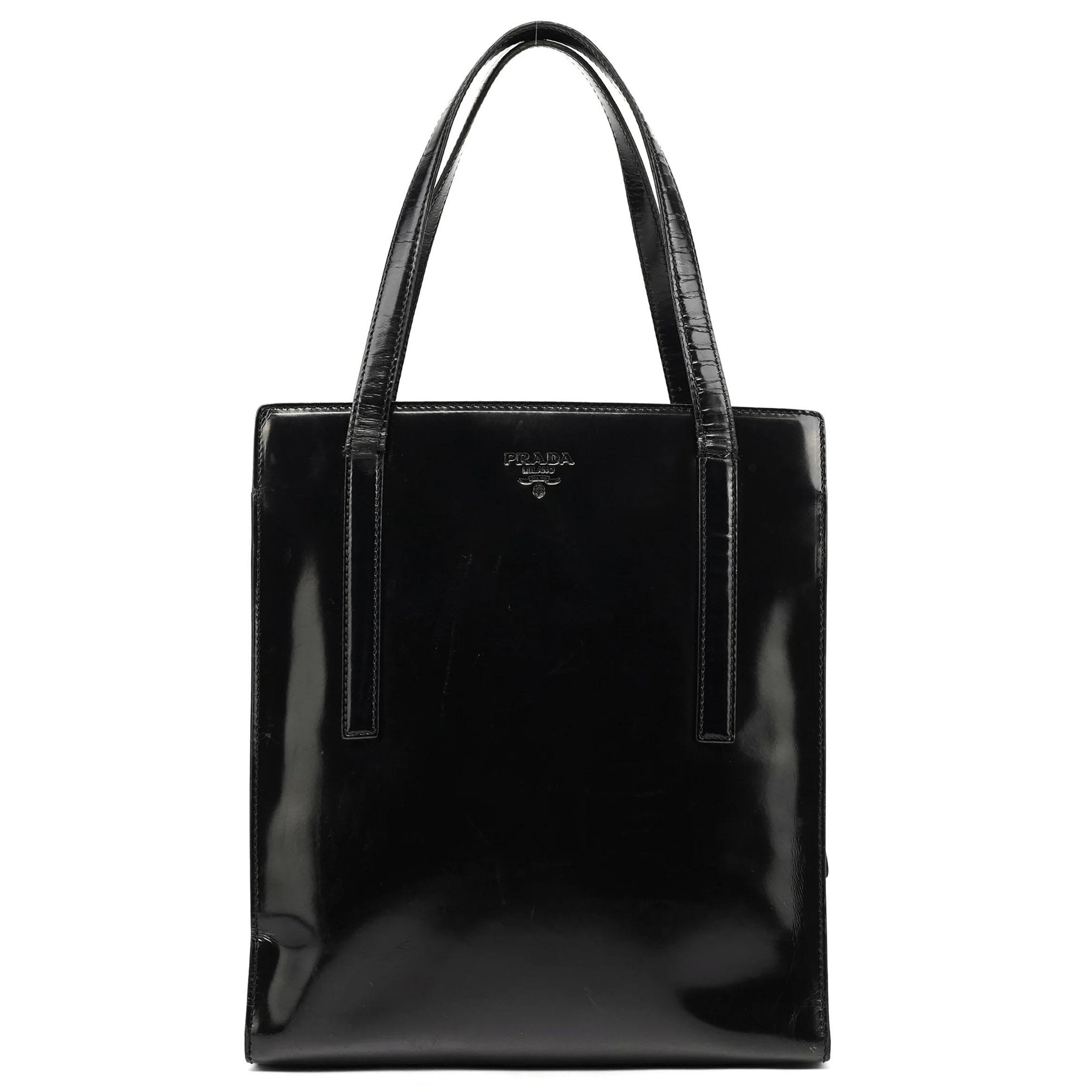Re-Edition 1995 patent leather tote