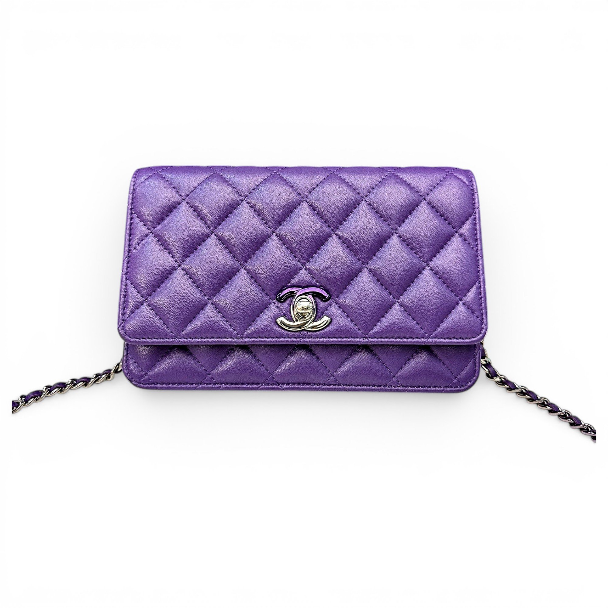 Wallet On Chain Timeless/Classique leather crossbody bag