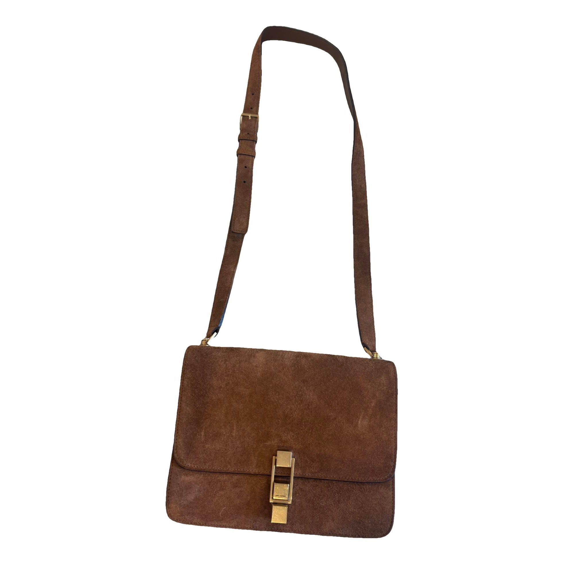 Carré leather crossbody bag