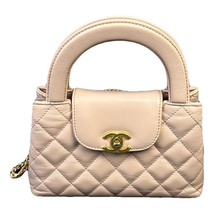 Mini Shopping leather handbag