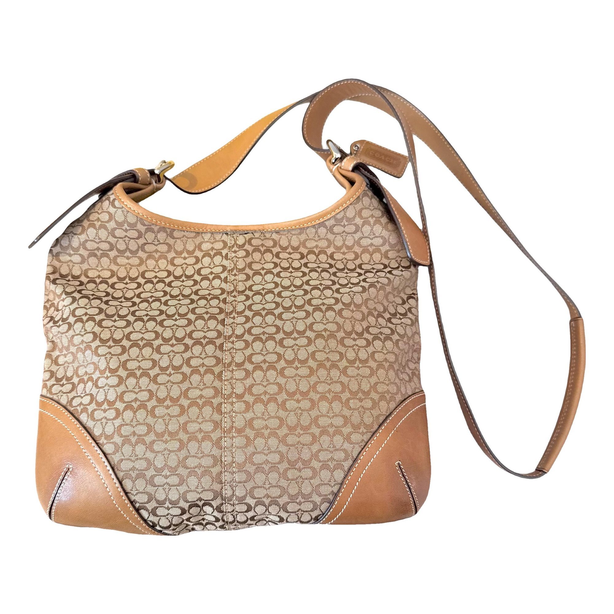 Signature Sufflette leather handbag