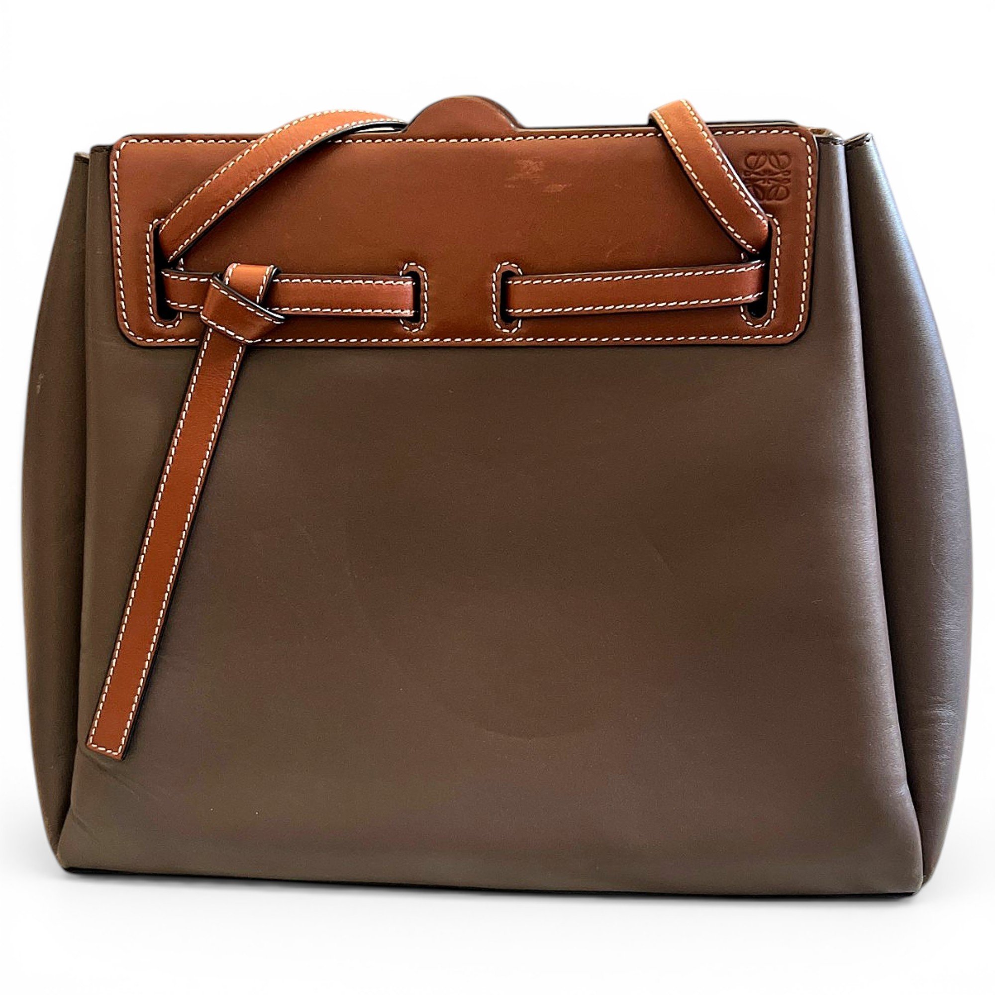 Lazo leather handbag