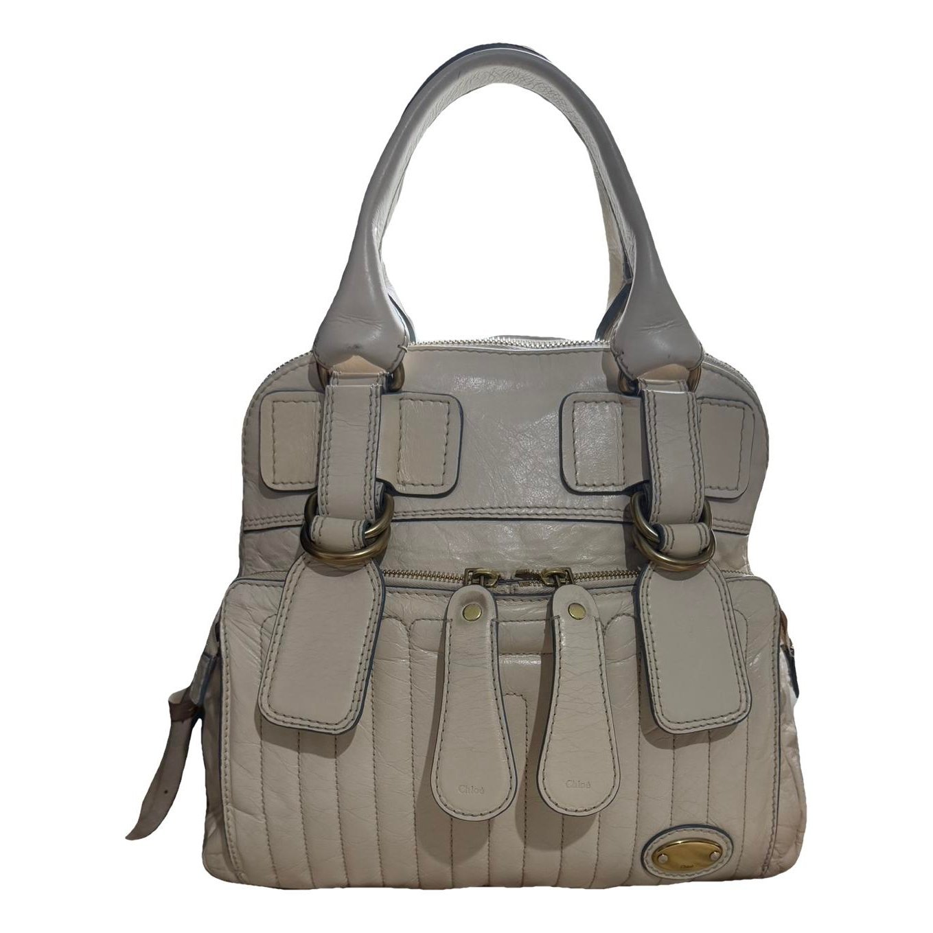 Bay leather handbag