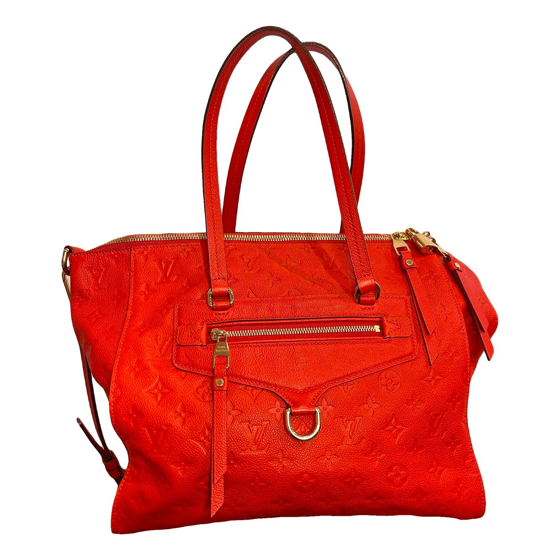 Lumineuse leather handbag