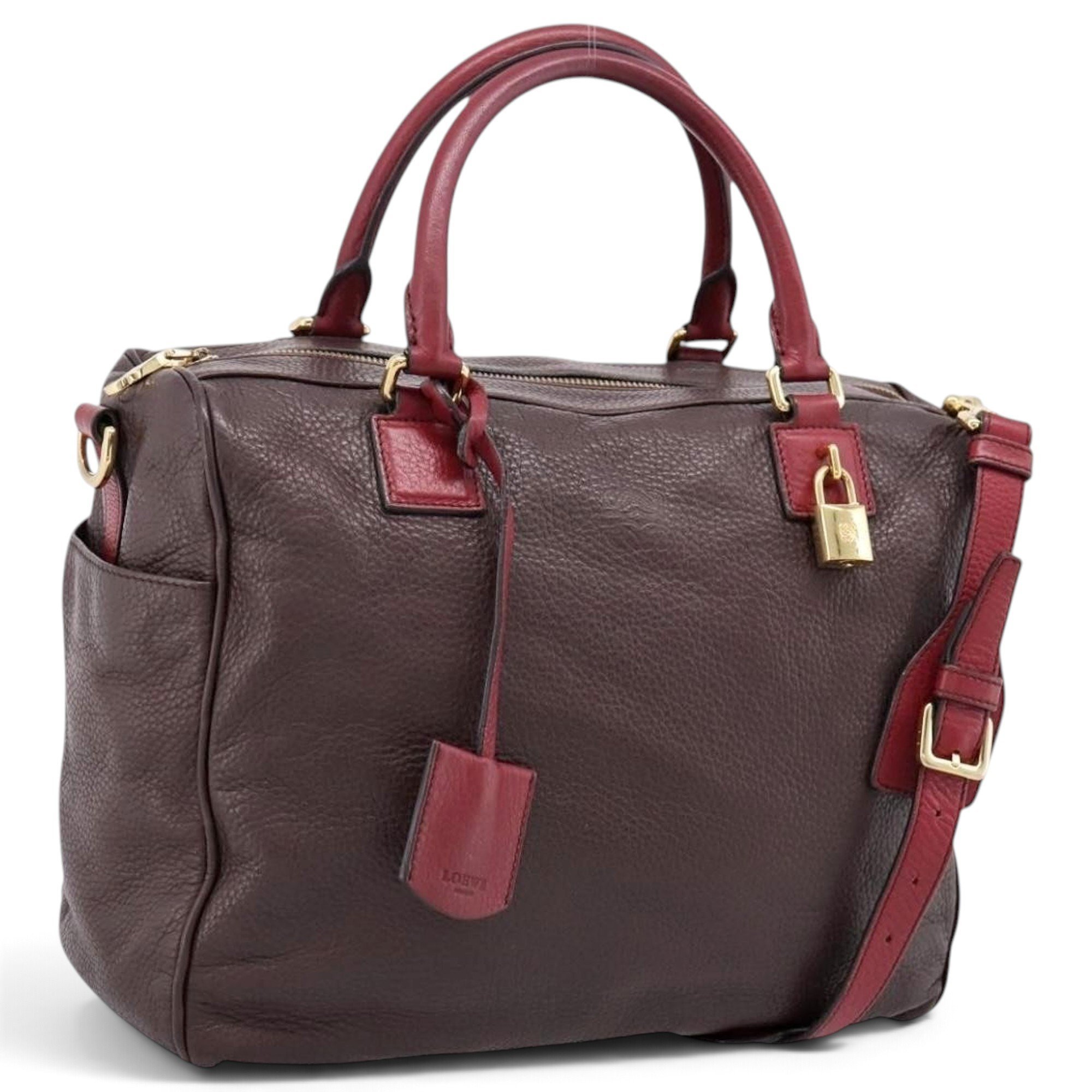 Leather handbag