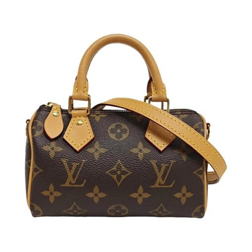 Nano Speedy / Mini HL leather handbag