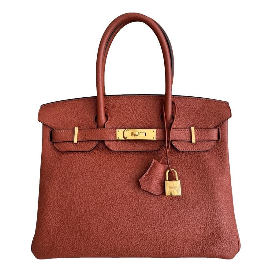 Birkin 30 leather satchel