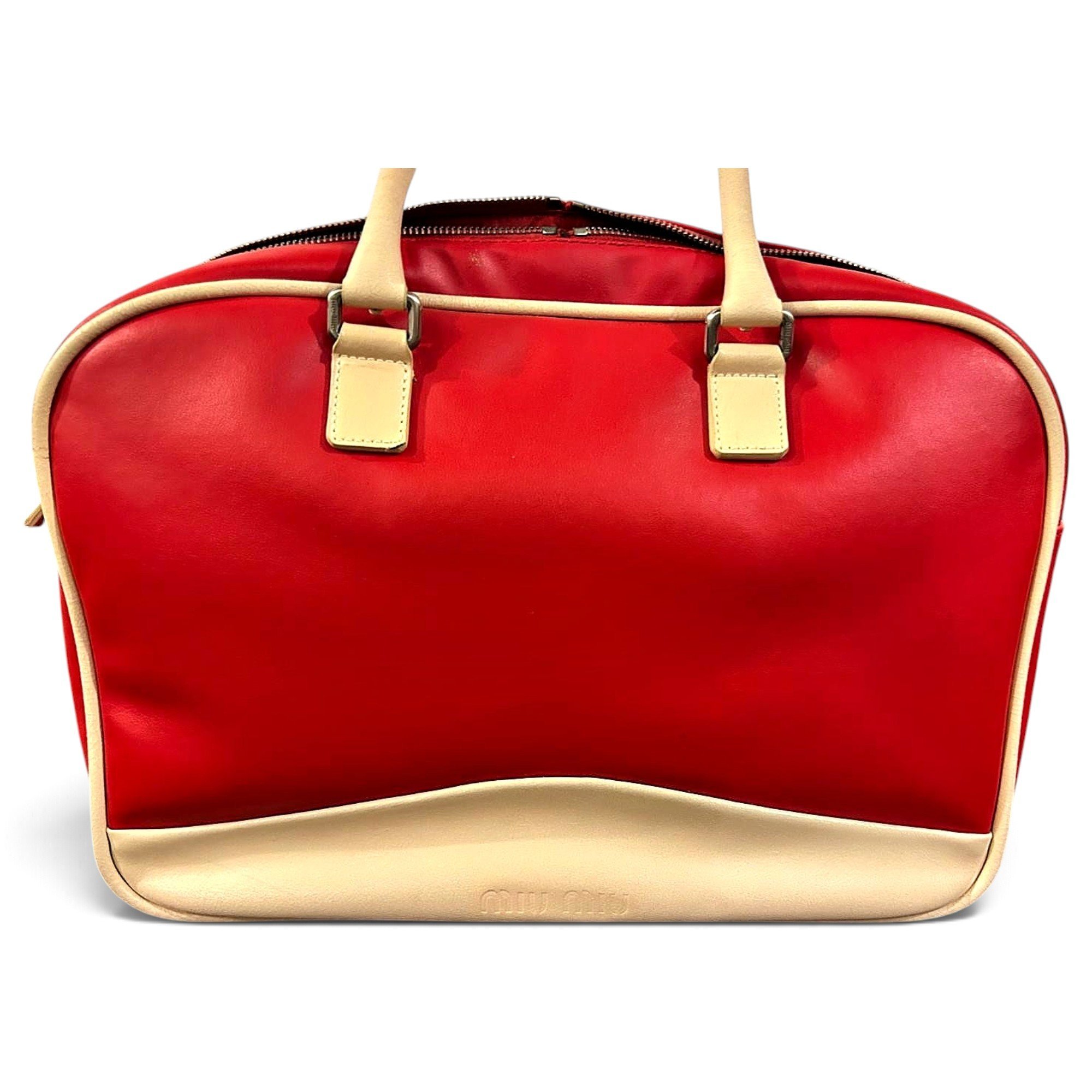 Leather handbag