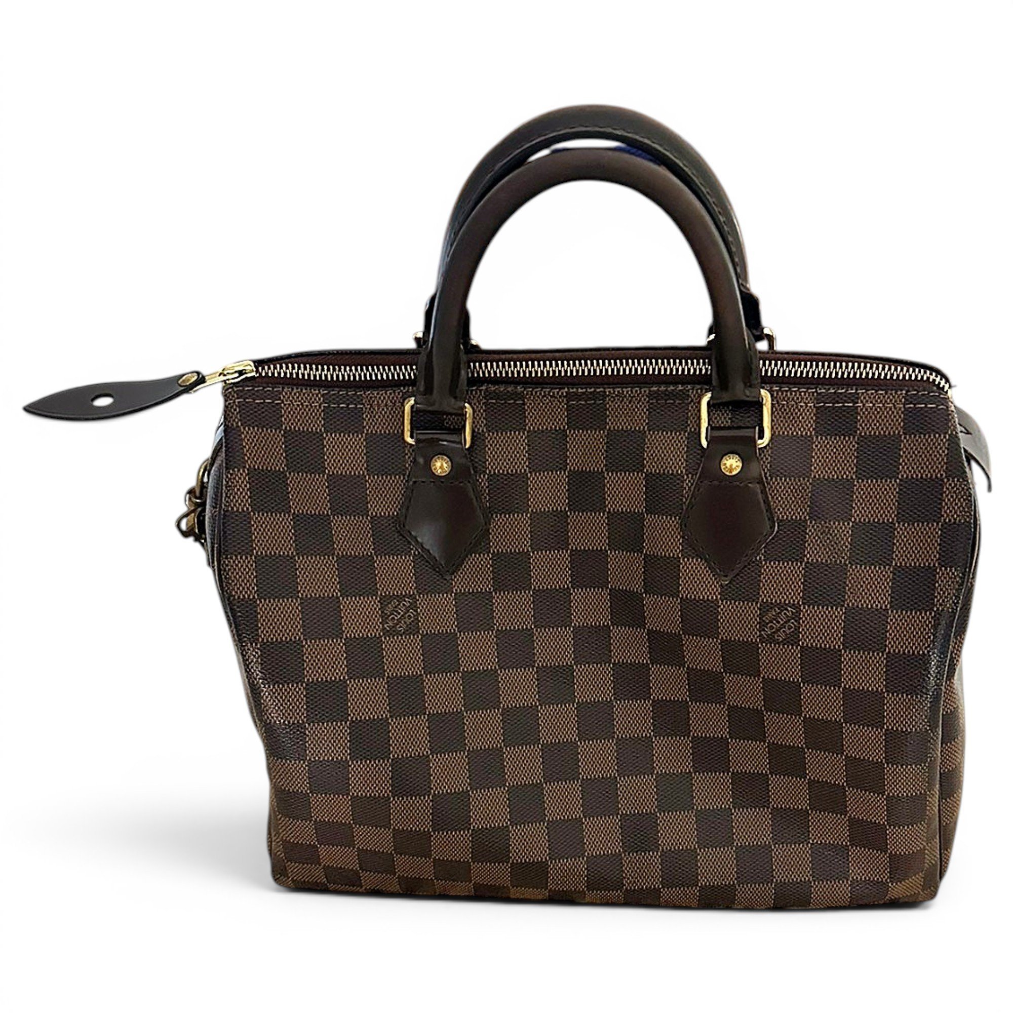 Speedy leather handbag