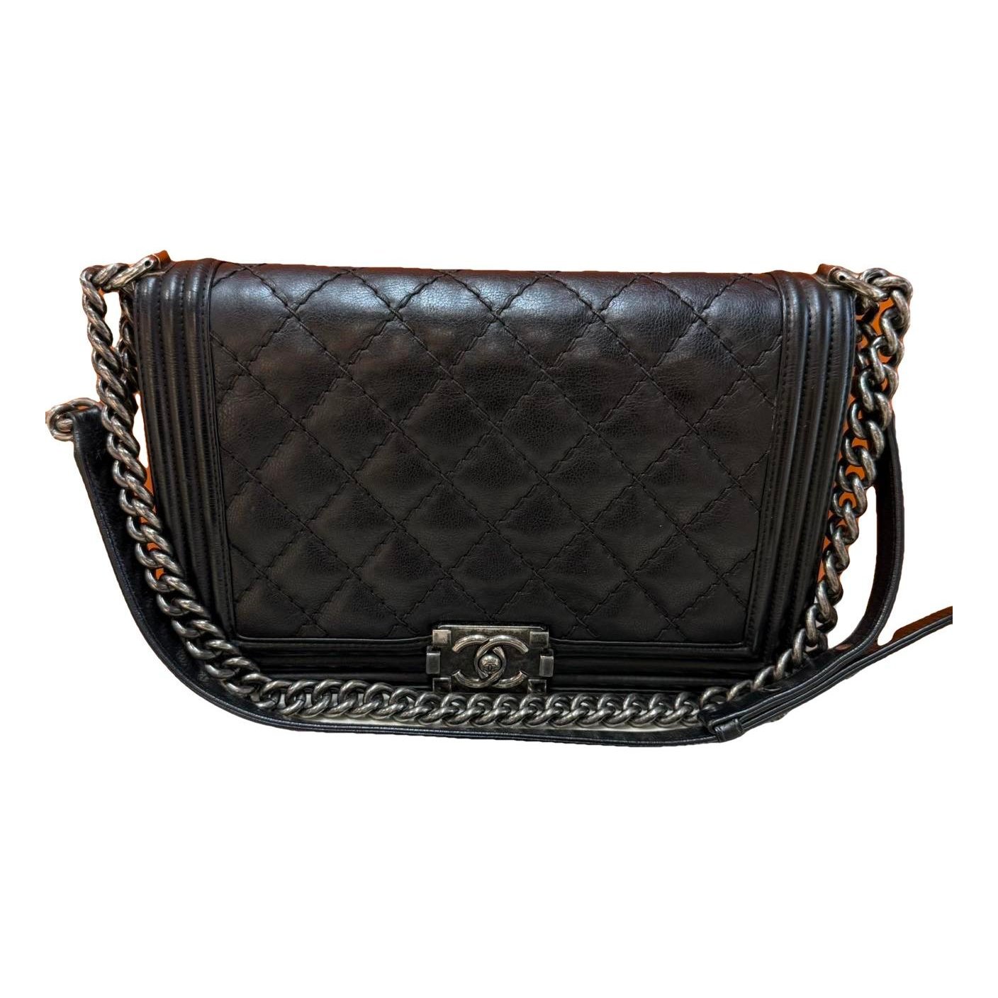 Boy leather crossbody bag