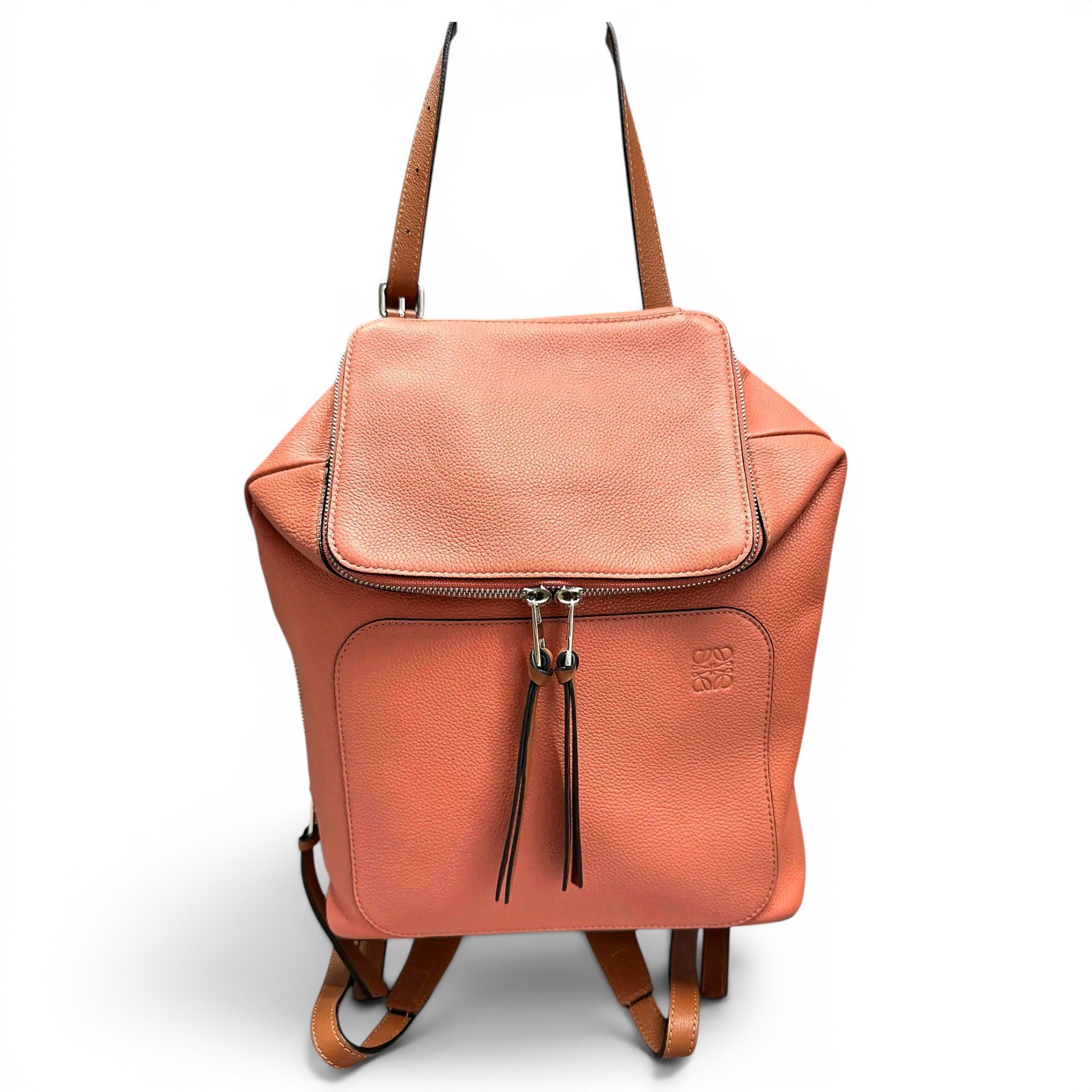 Goya leather backpack