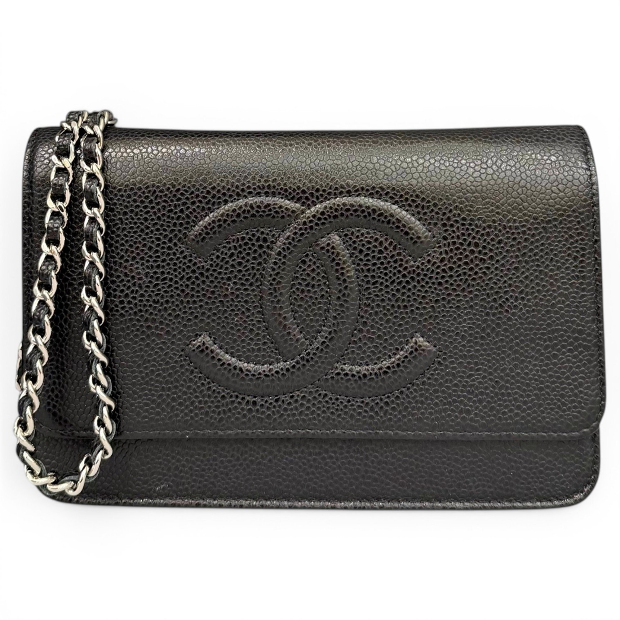 Wallet On Chain Timeless/Classique pony-style calfskin crossbody bag