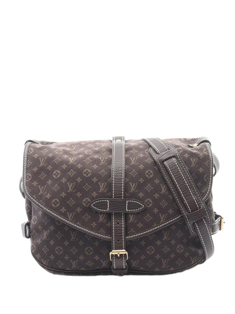 2007 Monogram Mini Lin Saumur 30 crossbody bag