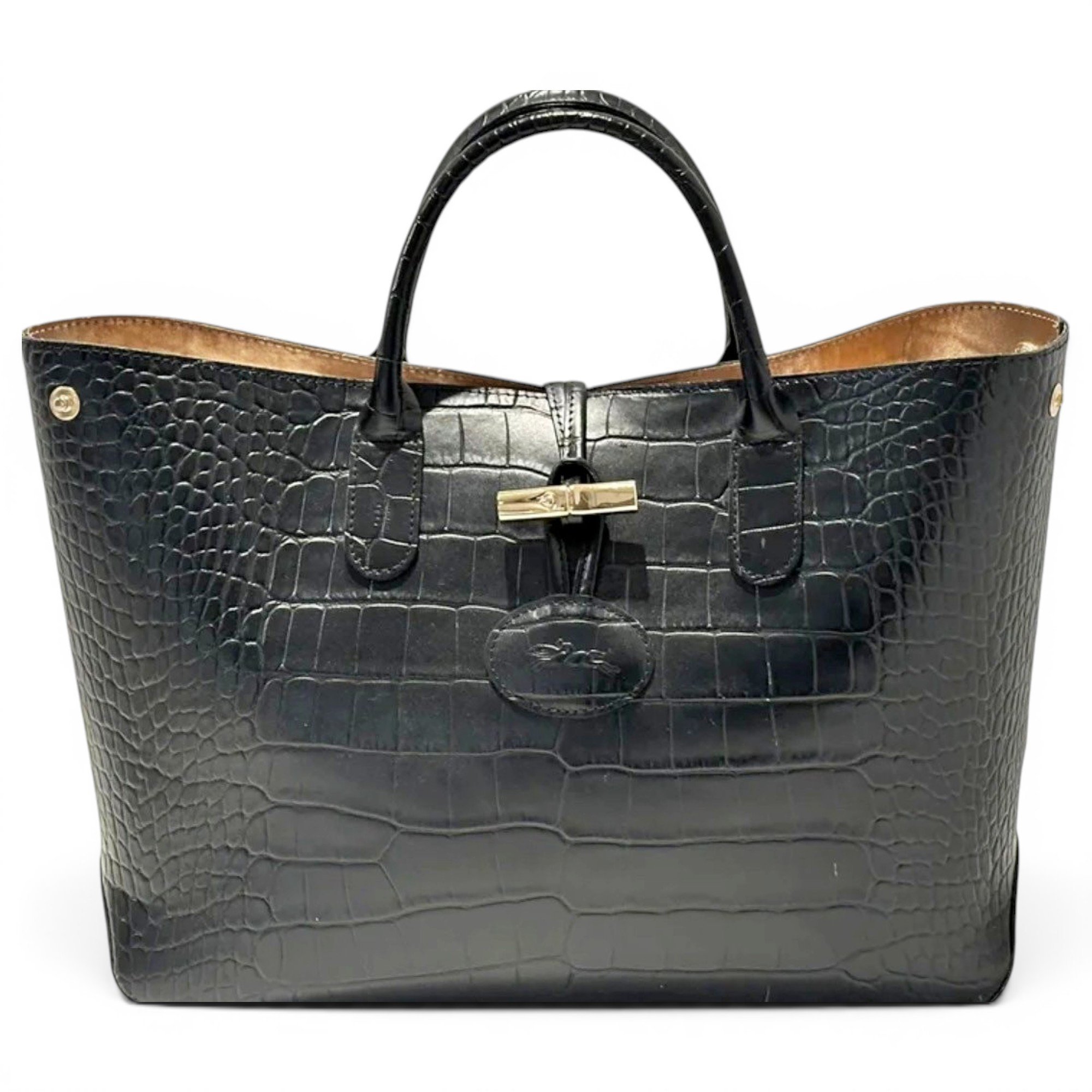 Roseau leather handbag