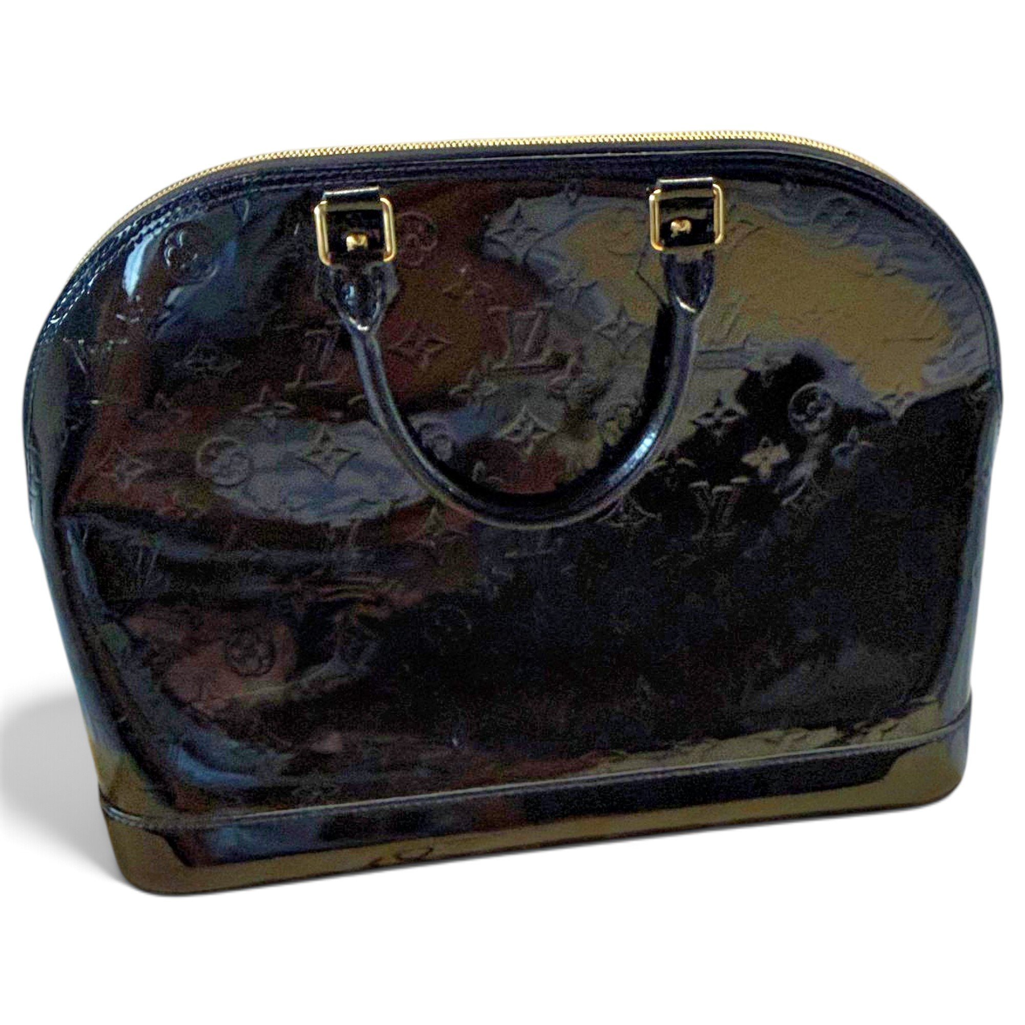 Alma patent leather handbag