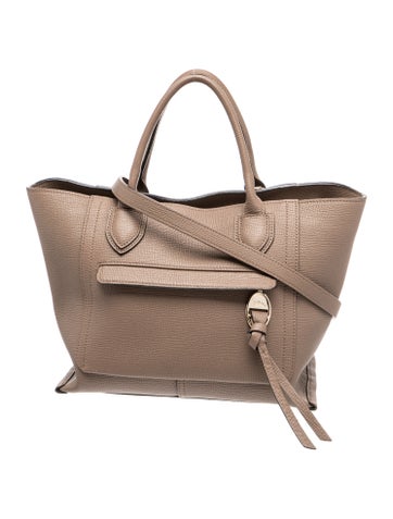 Longchamp Leather Top Handle Bag