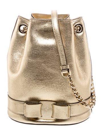 Leather Bucket Bag