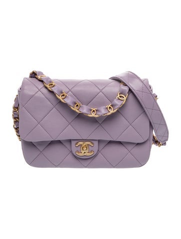 CC Quilted Flap Bag
