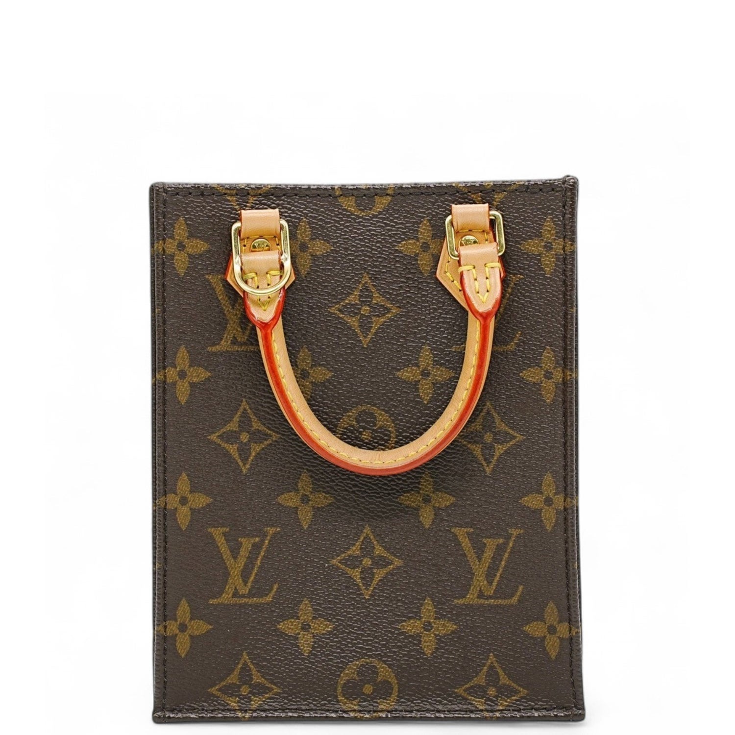 Coated Canvas Petite Sac Plat Mini