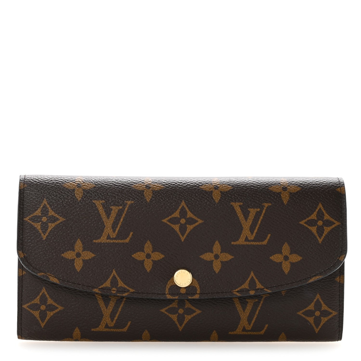 Louis Vuitton Monogram Emilie Wallet Rose Ballerine