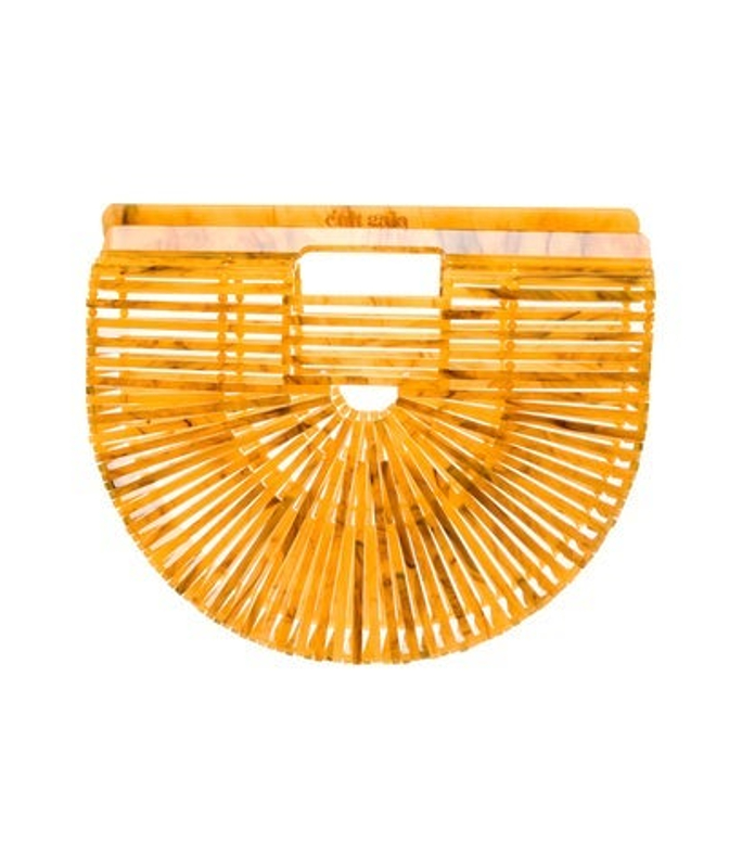 Cult Gaia Gaia Acrylic Top Handle Bag