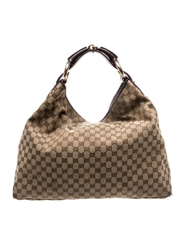 GG Canvas Hobo