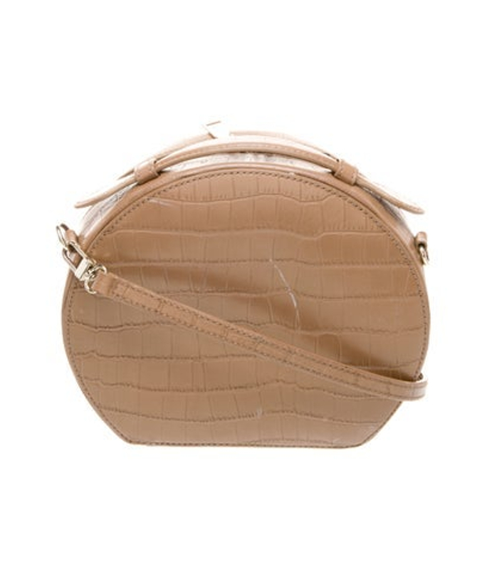 Maje Leather Top Handle Bag