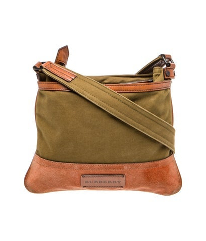 Burberry Canvas Messenger Bag Vintage